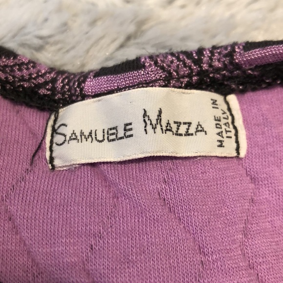 Vintage Purple & Black Dress - Picture 9 of 9